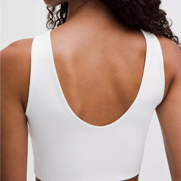Lululemon Athletica White Cutout Crop Top - Picture 7 of 8